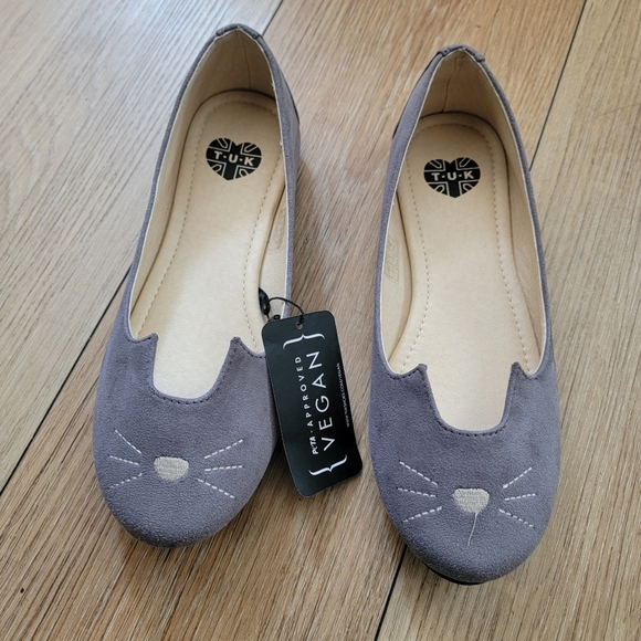 Muk Luks Shoes Tuk Footwear Womens Adorable Grey Sophistakitty Cat